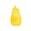 Ananas Şeklinde LED Gece Lambası - Eğlenceli ve Loş Aydınlatma