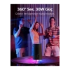 Anker Soundcore Glow Taşınabilir Hoparlör - 360° Ses Bluetooth Hoparlör - Senkronize Radyant Işık - A3166
