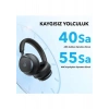 Anker Soundcore Space One Kulak Üstü Bluetooth Kulaklık, Aktif Gürültü Engelleme, Siyah - A3035