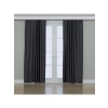 Antrasit Renk 200x260 cm Karartma Fon Perde, Özel Dokuma Kumaş