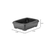 Antrasit Renk Kedi Tuvaleti 495x380x144 mm Ölçülerinde