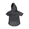 Antrasit renkli kapüşonlu sweatshirt, XS beden, köpek ve kedi için