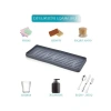 Antrasit Silikon Sabunluk Organizer, 26x10 cm