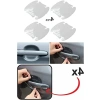 Araba Kapı Kolu Koruyucu Film, 4lü Set