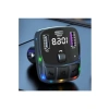 Araç İçi FM Transmitter, 30W Çıkışlı ve LED Renk Seçenekleri