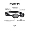 Arena Python Goggles Yüzücü Gözlüğü