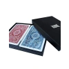 Kırmızı & Mavi Poker Kart Desteği, Standart Boy ve Çift Deste ile Oyun
