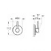 Artema A41457 Ankastre Stop Valf Mix, Sıva Üstü, Krom