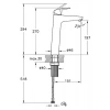 Artema Flow Round Lavabo Bataryası Çanak Krom A42927