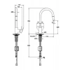 Artema Flow Soft Eviye Bataryası (C Tip, Pull-Out) A43445