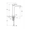 Artema Root Round A42707 Çanak Lavabo Bataryası, Krom