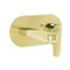 Artema Root Round A4272123 Ankastre Lavabo Bataryası, Sıva Üstü, Altın