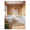 Artema Root Square A42737 Banyo Bataryası, Krom
