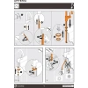 Artema Shift Pull-Down Eviye Bataryası A43749, Krom, V-Bright Kaplamalı