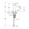 Artema Shift T30 A43688 Lavabo Bataryası, Krom