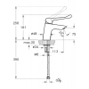 Artema Solid S A42484 Lavabo Bataryası, Özel İhtiyaç, Krom