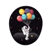 Astronot Temalı Bilek Destekli Mouse Pad, Konforlu Kullanım İçin