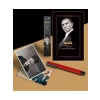 Atatürk Temalı Ajanda ve Ayraç Seti