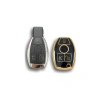 AutoHan Keys Lüks Anahtar Kılıfı, Siyah-Altın, Nano Kaplama, 2001-2016 Be Tipi Model