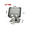 Ayarlanabilir Katlanabilir Tablet Standı, Alüminyum ve Kaymaz