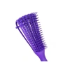 Ayarlanabilir Mucize Açma-Tarama Saç Fırçası - Mor Renk