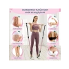 Ayarlanabilir Pilates Bar Seti - Çok Amaçlı Egzersiz Çubuğu