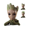 Baby Groot Figür, 15 cm Yükseklik, Eller Çenesinde Saksı