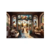 Bahara Açılan Kapı Temalı 500 Parça Puzzle