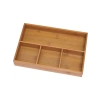 Bambu Ağacından 4 Bölmeli Düzenleyici Tepsi, 29.5 x 20.3 cm