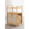 Banyo Düzenleyici, 2 Raflı Kirli Sepetli Organizer