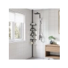 Banyo Düzenleyici 4 Katlı Duş Rafı, 85-305 cm Ayarlanabilir