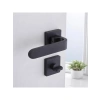 Banyo Kapı Kolu, Kare Rozetli, Kilitlenebilir 1 Takım