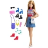 Barbie Bebek ve Aksesuar Seti, 11 Parça