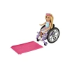 Barbie Chelsea Bebek ve Tekerlekli Sandalye Seti