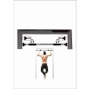 Barfiks Çubuğu 60-100 Cm Çift Süngerli Ayarlanabilir Barfiks Çekme Deri Barfiks Aleti