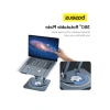 Baseus Ayarlanabilir Dizüstü Bilgisayar Standı, 360 Derece Dönebilen Ayarlanabilir Dizüstü Bilgisayar Standı (Üç Katlı Versiyon) MacBook Air Pro, Dell XPS, HP vb. için Ergonomik Katlanabilir Stand