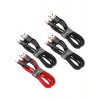 Baseus Cafule Serisi Lightning Kablosu 1 m Gri Gri-Siyah