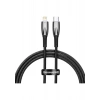 Baseus Glimmer Series 20W 100 cm Type-C To Lightning Şarj Kablosu Siyah