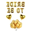 Bekarlığa Veda Parti Balon Seti - Gold Renkli Süslemeler