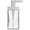Beyaz Cam Sıvı Sabunluk, 200 ml Kapasite