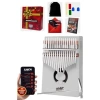 Beyaz Gerçek Ağaç 17 Tuşlu Kalimba Seti, Müzik Eğlencesi İçin Ideal