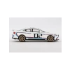 Beyaz Mavi Kırmızı Çizgili 1/64 Ölçekli Araba Modeli