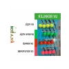 Beyaz Renkli 3.5g UV ve Glow Jig Head, 8 No.