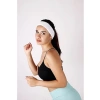 Beyaz Sporcu Saç Bandı, Ter Bandı ve Headband