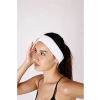 Beyaz Sporcu Saç Bandı, Ter Bandı ve Headband