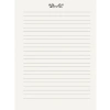 Bez Ciltli Çizgili Defter - A5 Boyut, Sert Kapaklı