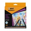 Bic Intensity Aquacouleur Kuru Sulu Boya Kalemi 24 Renk