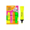 Bic Marking Flat Highlighter 4lü Canlı/Parlak Blister Kalem (519521)