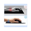 Bilek Destekli Rahat Siyah Ergonomik Mouse Pad