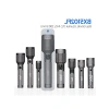Bix Flashlight BX5102FL 60W LED, Max. 3000 Lümen Parlaklık ve 1000 Metreye Ka Uzun Menzilli, Şarj Edilebilir, LED Güç Göstergeli ve Çok Modlu Acil Durum Kamp Elektrik Kesintileri Outdoor için Kompa          [ A]